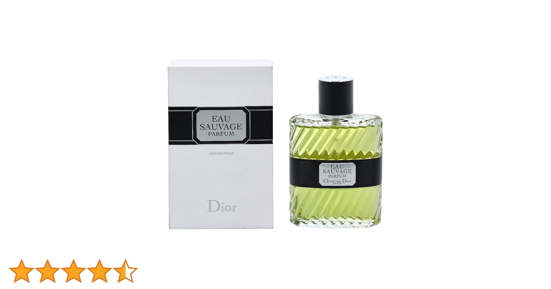 Christian Dior Sauvage Parfum for Men, Natural Spray, 3.4